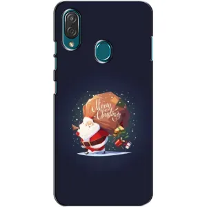 Чехол Санта Клаус для ZTE Blade V10 Vita (Подарки от Санты)