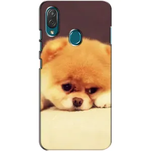 Чехол (ТПУ) Милые собачки для ZTE Blade V10 Vita (Померанский шпиц)