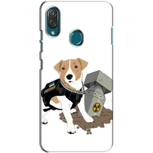 Чехол с принтом Собаки Патрон для ZTE Blade V10 Vita (Пёс Патрон с ракетой)
