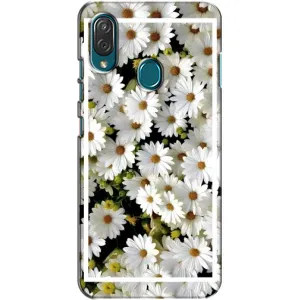 Чехол с ромашками на ZTE Blade V10 Vita (Рамка в ромашках)