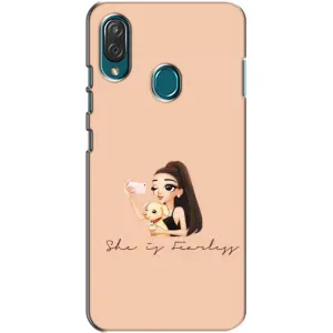 Силиконовый Чехол на ZTE Blade V10 Vita с картинкой Стильных Девушек (С собакой)