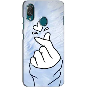 Чехлы (Знак сердечка) на ZTE Blade V10 Vita (Сердечка знак)