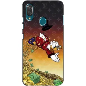 Силиконовый чехол для ZTE Blade V10 Vita (Скрудж Луи Виттон)