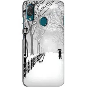 Чехлы на Новый Год ZTE Blade V10 Vita (Снегом замело)