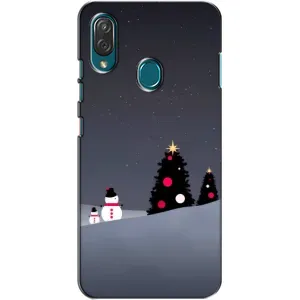 Чехлы на Новый Год ZTE Blade V10 Vita (Снеговички)
