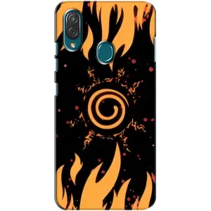 Купить Чехлы на телефон с принтом Anime для ZTE Blade V10 Vita (Солнце Наруто)