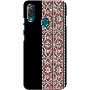 Силиконовый Чехол на ZTE Blade V10 Vita с картинкой Вышиванки (Стильная вишиванка)