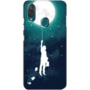 Чехол (ТПУ) с планетами на ZTE Blade V10 Vita (To The moon)