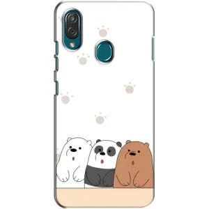 Чехлы с изображением разных животных для ZTE Blade V10 Vita (Удивленные медвеженки)