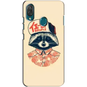 Силиконовый Чехол с Енотами на ZTE Blade V10 Vita (В кепчику)