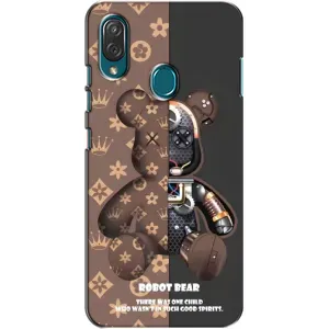 Силиконовый чехол для ZTE Blade V10 Vita (Медмедь Луи Виттон)