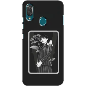 Чехлы с принтом Уэнсдей на ZTE Blade V10 Vita (Венсдей картина)