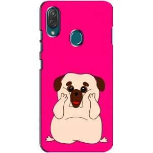 Чехол (ТПУ) Милые собачки для ZTE Blade V10 Vita (Веселый Мопсик)