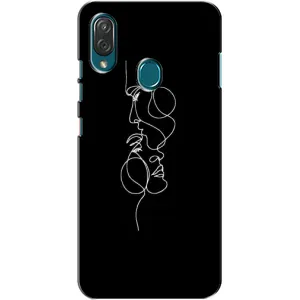 Силиконовые Чехлы Любимому человеку для ZTE Blade V10 Vita (Влюбленная пара)