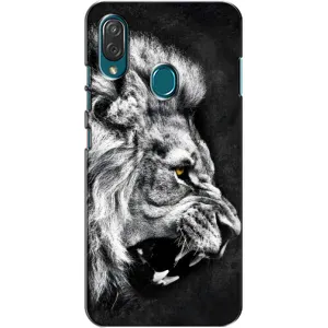 Чехол с картинкой на ZTE Blade V10 Vita (Злой ЛЕВ)