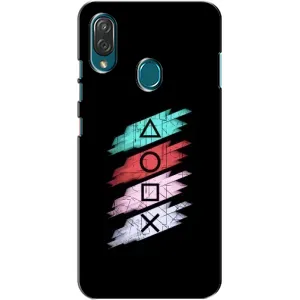 Чехол КИБЕРСПОРТ для ZTE Blade V10 Vita (Значки Sony)