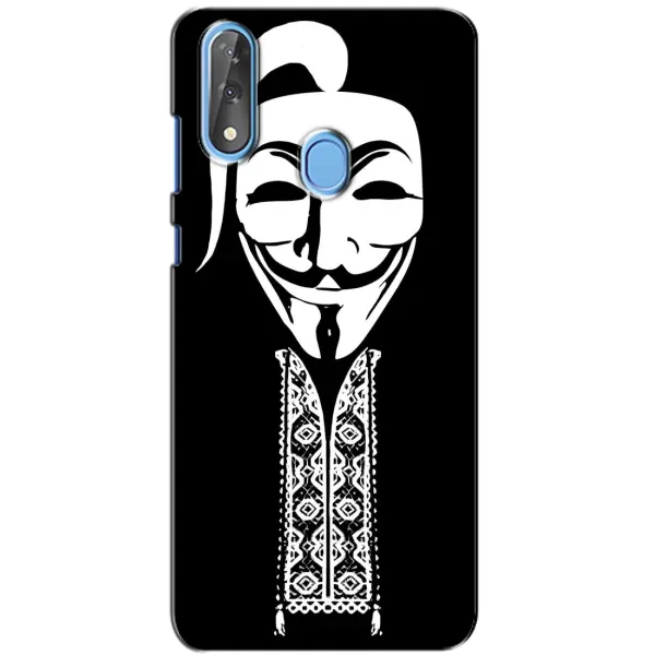 Чехол с рисунком «Анонимус» для ZTE Blade V10 Чехол с рисунком «Анонимус» для ZTE Blade V10