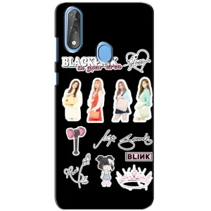 Чехлы с картинкой для ZTE Blade V10 (Арт блэкпинг)