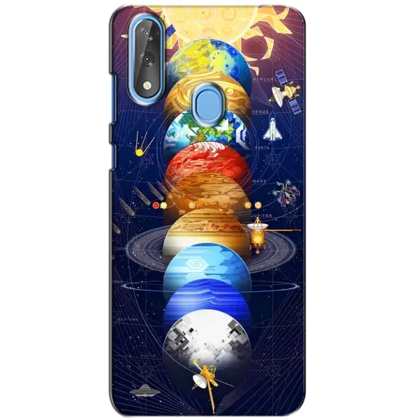 Чехол с рисунком «Арт планети» для ZTE Blade V10 Чехол с рисунком «Арт планети» для ZTE Blade V10