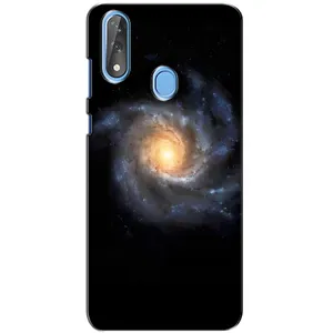 Чохли КОСМОС на ZTE Blade V10 (Чорна дира)