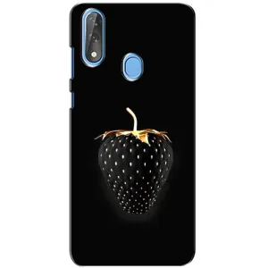 Чохол з зображенням смачної їжі для ZTE Blade V10 (Чорна полуниця)