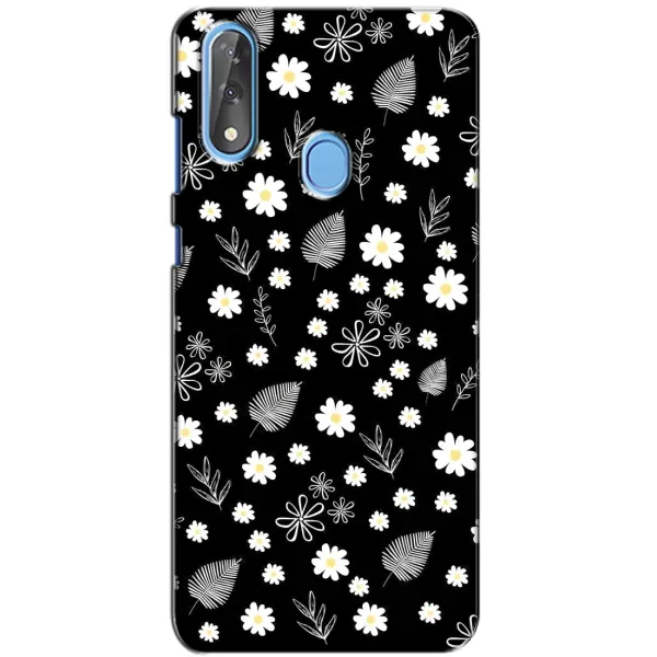 Чехол с рисунком «цветение на чорном» для ZTE Blade V10 Чехол с рисунком «цветение на чорном» для ZTE Blade V10