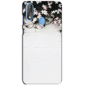 Чехлы с тематикой "ЦВЕТЫ" на ZTE Blade V10 (Цветы на стене)