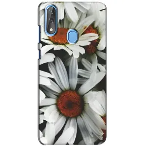 Чехол с ромашками на ZTE Blade V10 (Цветы Ромашки)