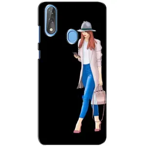 Чохол з картинкою Модні Дівчата ZTE Blade V10 (Дівчина з телефоном)