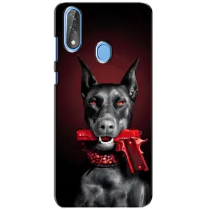 Чохол ДОБЕРМАН для ZTE Blade V10 (Доберман злий)