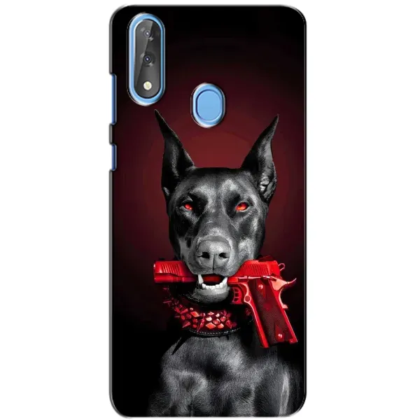 Чехол с рисунком «Доберман злой» для ZTE Blade V10 Чехол с рисунком «Доберман злой» для ZTE Blade V10