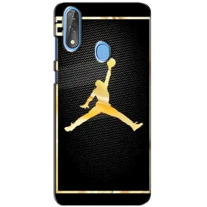 Силиконовый Чехол Nike Air Jordan на ЗТЕ Блейд В10 (Джордан 23)