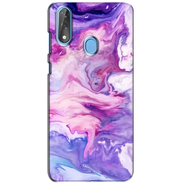 Чехол с рисунком «Фиолетовый мрамор» для ZTE Blade V10 Чехол с рисунком «Фиолетовый мрамор» для ZTE Blade V10