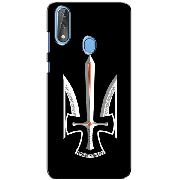 Чехол с рисунком «Герб Свобода или Смерть» для ZTE Blade V10