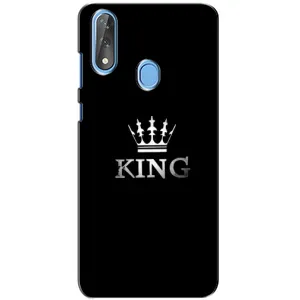 Чохол (Корона на чорному фоні) для ЗТЕ Блейд В10 (KING)