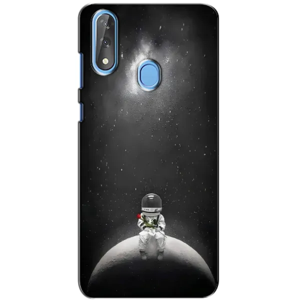 Чехол с рисунком «Космонавт романтик» для ZTE Blade V10