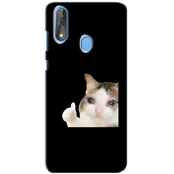 Чехол с рисунком «Кот в слезах» для ZTE Blade V10 Чехол с рисунком «Кот в слезах» для ZTE Blade V10