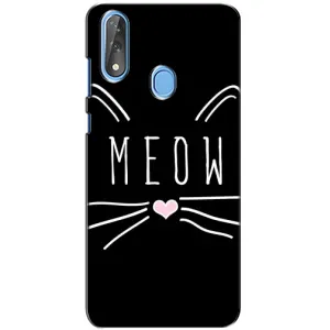 Бампер с изображением Котиков для ЗТЕ Блейд В10 (КОТИК MEOW)