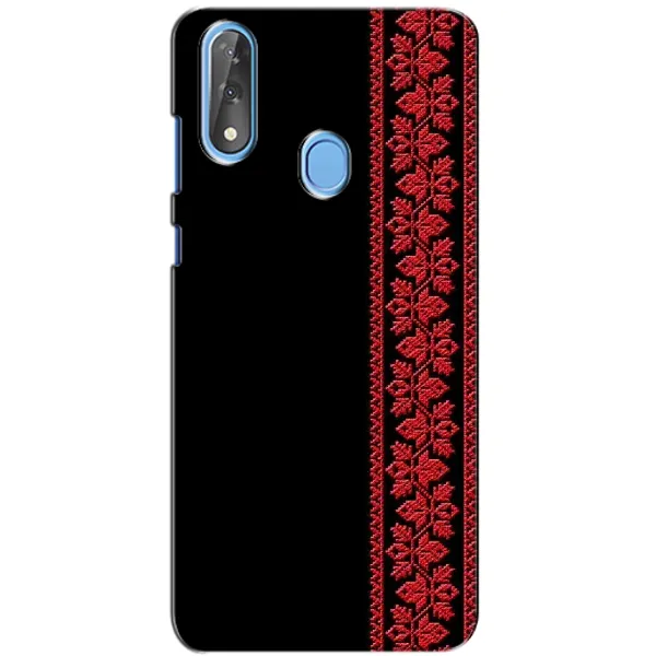 Чехол с рисунком «Красная Вышиванка» для ZTE Blade V10 Чехол с рисунком «Красная Вышиванка» для ZTE Blade V10