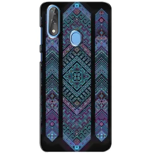 Силиконовый Чехол на ZTE Blade V10 (Крутой орнамент)