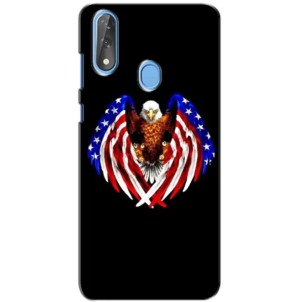 Чехол с рисунком «Крылья США» для ZTE Blade V10 Чехол с рисунком «Крылья США» для ZTE Blade V10