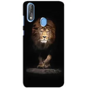 Чехол с картинкой на ZTE Blade V10 (Красивый Лев)
