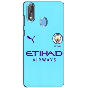 Силиконовые Чехлы принт Футбол на ZTE Blade V10 (Man City)