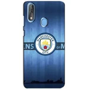 Силиконовые Чехлы принт Футбол на ZTE Blade V10 (ManCity)