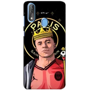 Чохол (TPU) з Футболістом на ZTE Blade V10 (Mbappe King)