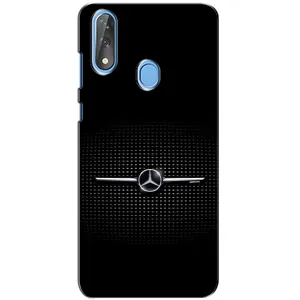 Силиконовый бампер с картинкой машины на ZTE Blade V10 (Mercedes)