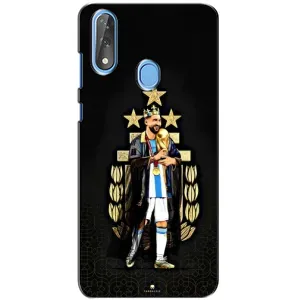 Чохли Лео Мессі Аргентина для ZTE Blade V10 (Мессі король)