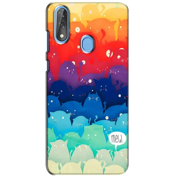 Чехол с рисунком «Mew» для ZTE Blade V10