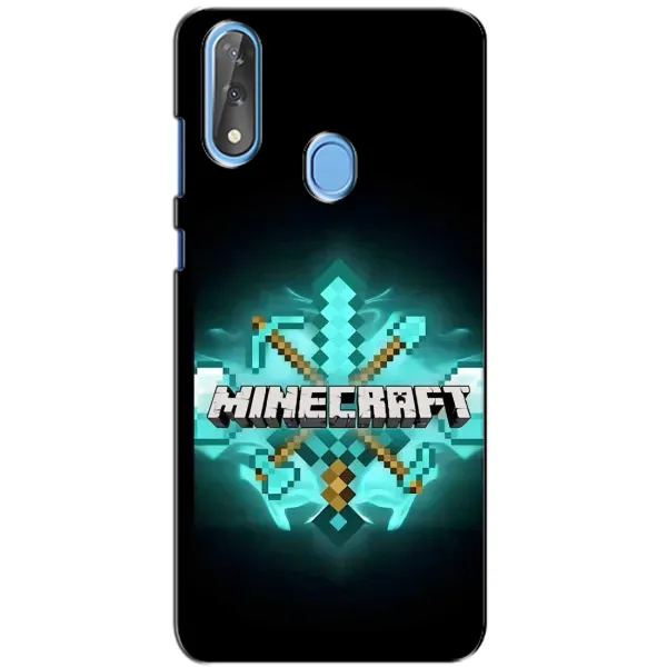 Чехол с рисунком «MineCraft 2» для ZTE Blade V10