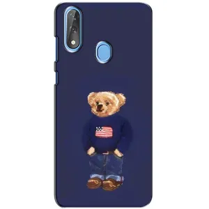 Чехлы Мишка Тедди для ЗТЕ Блейд В10 (Мишка USA)